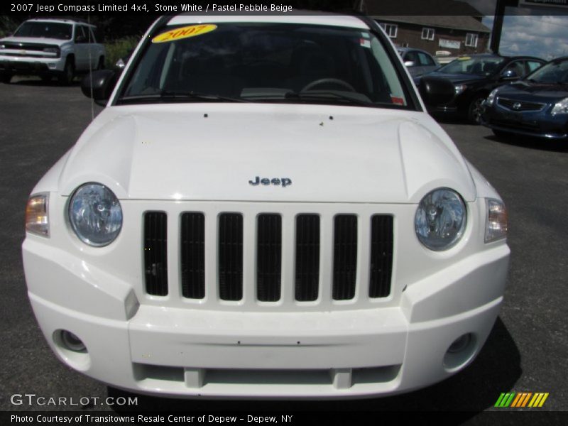 Stone White / Pastel Pebble Beige 2007 Jeep Compass Limited 4x4