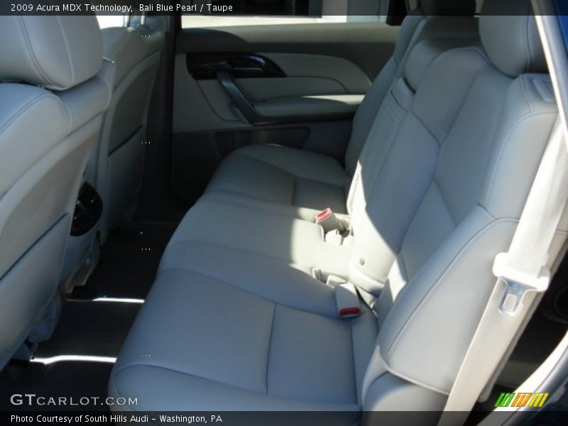 Bali Blue Pearl / Taupe 2009 Acura MDX Technology
