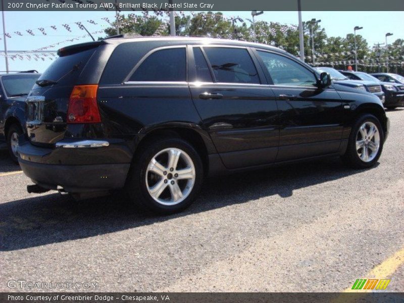 Brilliant Black / Pastel Slate Gray 2007 Chrysler Pacifica Touring AWD