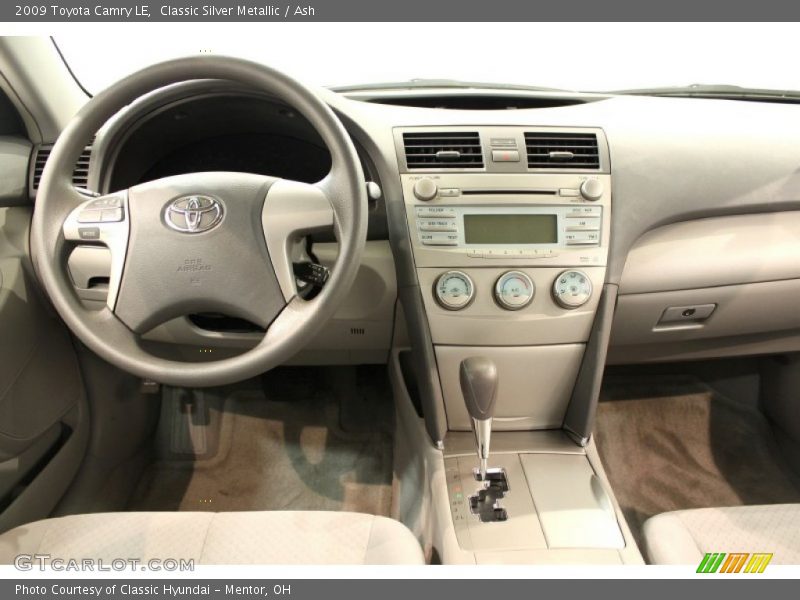 Classic Silver Metallic / Ash 2009 Toyota Camry LE