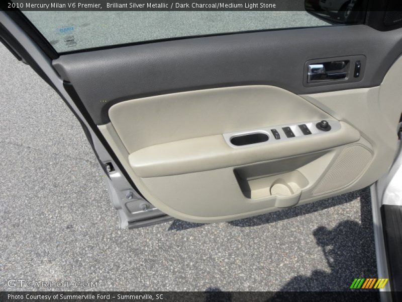 Brilliant Silver Metallic / Dark Charcoal/Medium Light Stone 2010 Mercury Milan V6 Premier