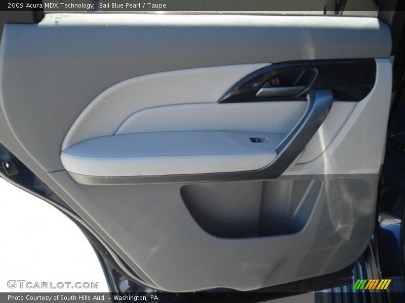 Bali Blue Pearl / Taupe 2009 Acura MDX Technology