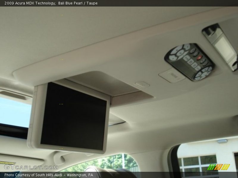 Bali Blue Pearl / Taupe 2009 Acura MDX Technology