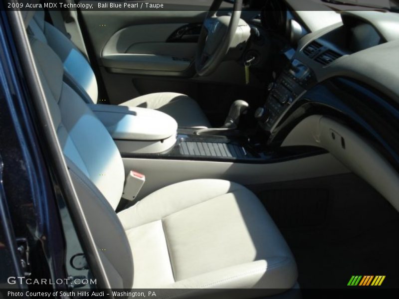 Bali Blue Pearl / Taupe 2009 Acura MDX Technology