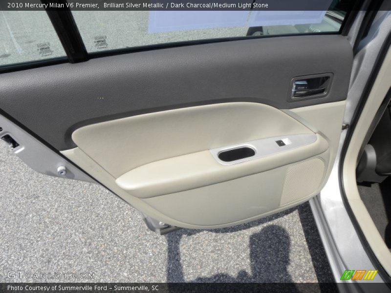 Brilliant Silver Metallic / Dark Charcoal/Medium Light Stone 2010 Mercury Milan V6 Premier