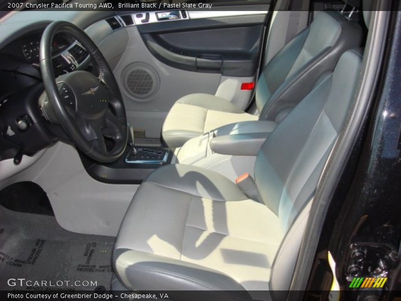 Brilliant Black / Pastel Slate Gray 2007 Chrysler Pacifica Touring AWD