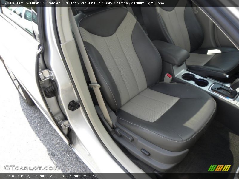 Brilliant Silver Metallic / Dark Charcoal/Medium Light Stone 2010 Mercury Milan V6 Premier