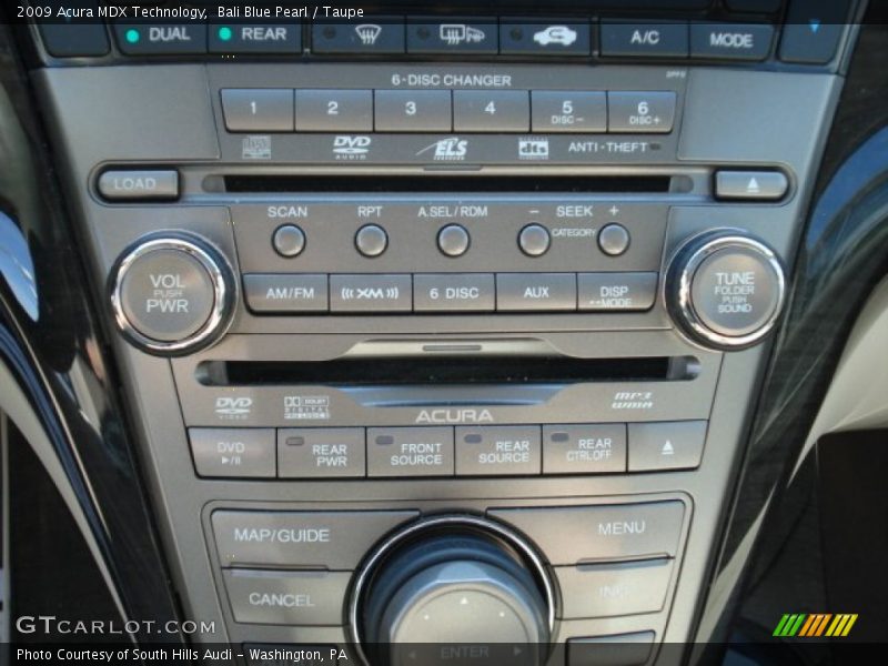 Audio System of 2009 MDX Technology