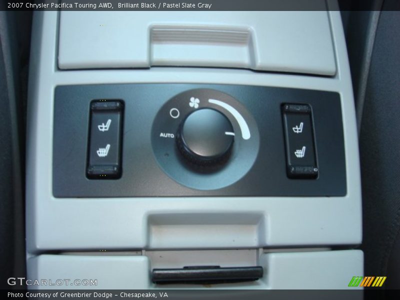 Brilliant Black / Pastel Slate Gray 2007 Chrysler Pacifica Touring AWD