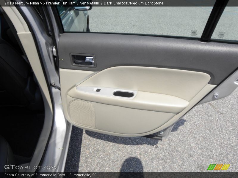 Brilliant Silver Metallic / Dark Charcoal/Medium Light Stone 2010 Mercury Milan V6 Premier