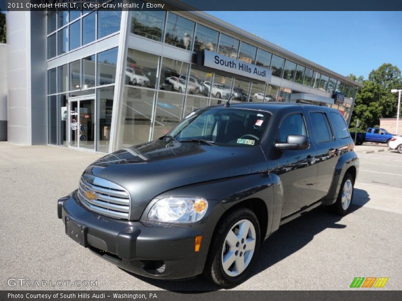 Cyber Gray Metallic / Ebony 2011 Chevrolet HHR LT