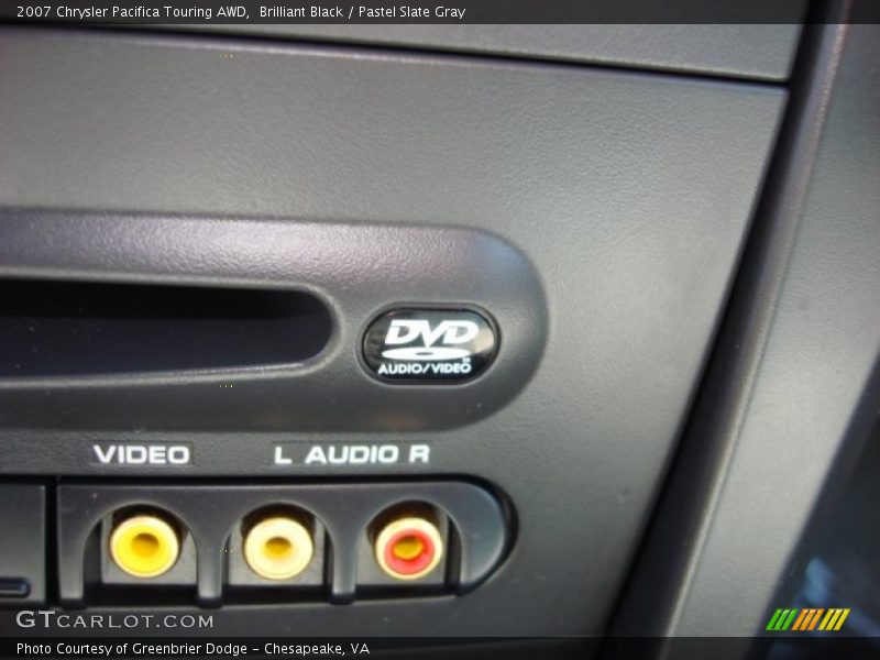 Brilliant Black / Pastel Slate Gray 2007 Chrysler Pacifica Touring AWD
