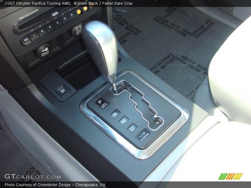 Brilliant Black / Pastel Slate Gray 2007 Chrysler Pacifica Touring AWD