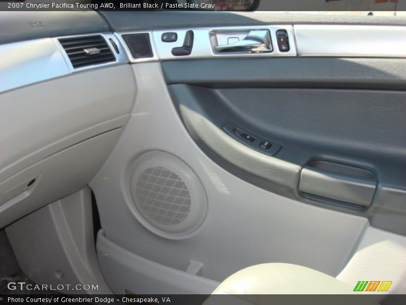 Brilliant Black / Pastel Slate Gray 2007 Chrysler Pacifica Touring AWD