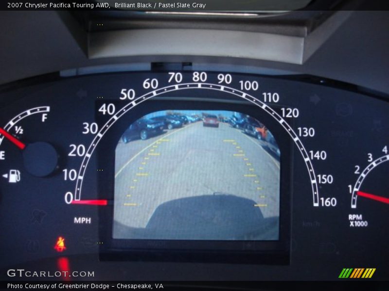 Brilliant Black / Pastel Slate Gray 2007 Chrysler Pacifica Touring AWD