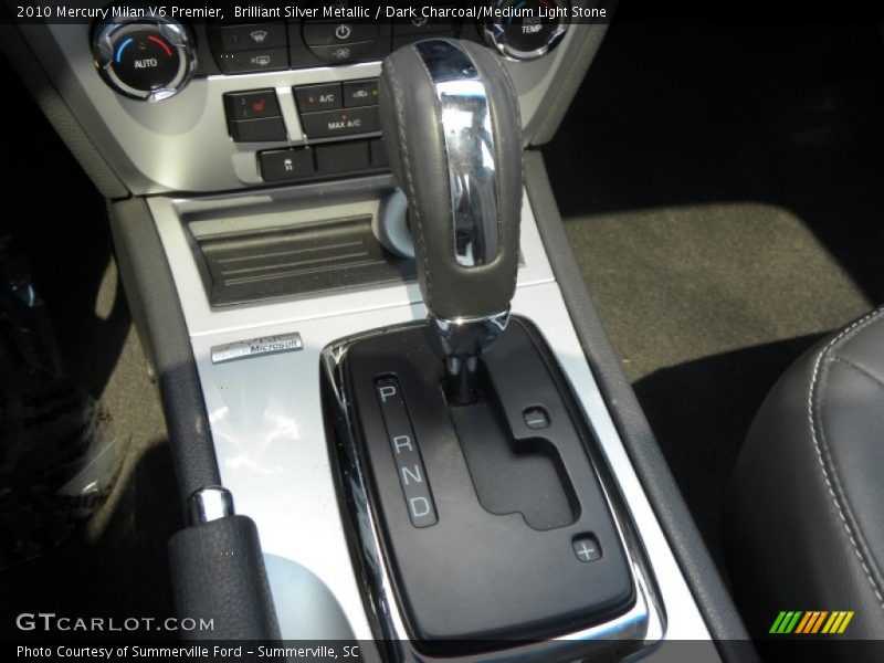 Brilliant Silver Metallic / Dark Charcoal/Medium Light Stone 2010 Mercury Milan V6 Premier