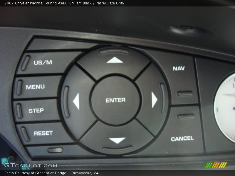 Brilliant Black / Pastel Slate Gray 2007 Chrysler Pacifica Touring AWD