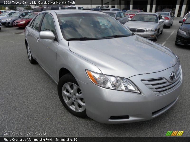 Classic Silver Metallic / Ash 2009 Toyota Camry LE