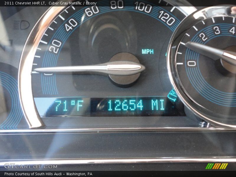 Cyber Gray Metallic / Ebony 2011 Chevrolet HHR LT