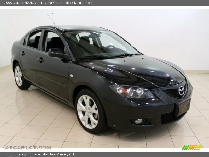 Black Mica / Black 2009 Mazda MAZDA3 i Touring Sedan