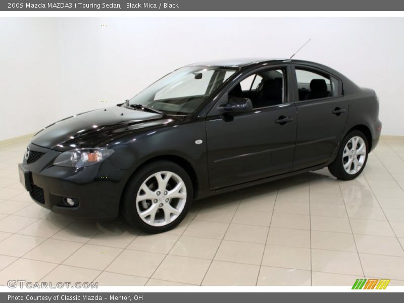 Black Mica / Black 2009 Mazda MAZDA3 i Touring Sedan