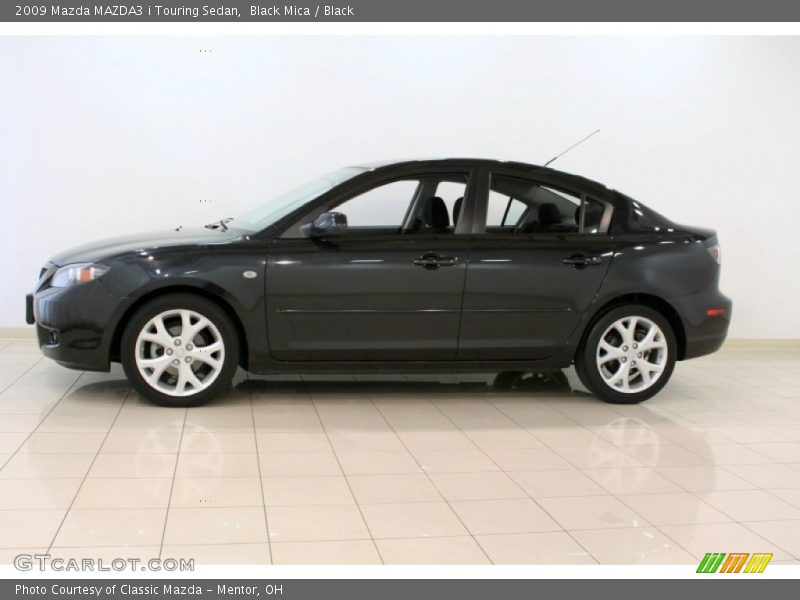 Black Mica / Black 2009 Mazda MAZDA3 i Touring Sedan