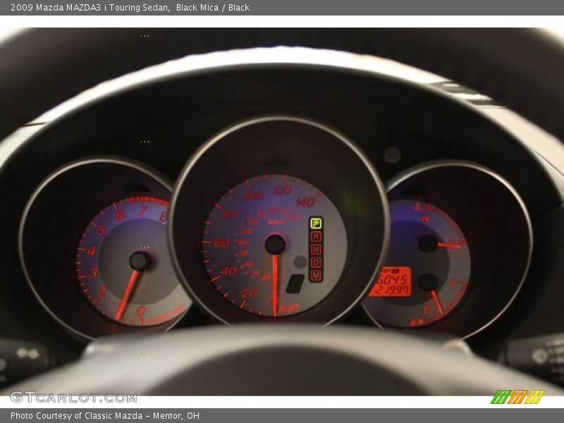 Black Mica / Black 2009 Mazda MAZDA3 i Touring Sedan