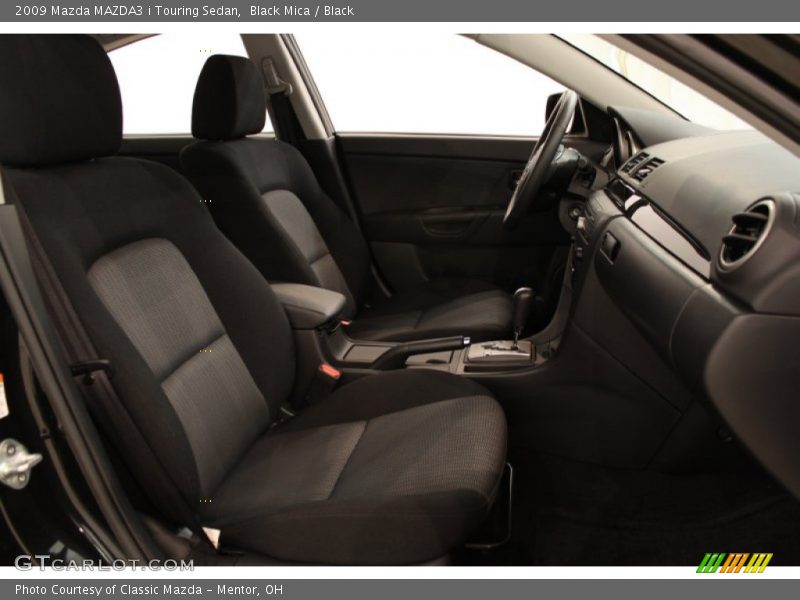 Black Mica / Black 2009 Mazda MAZDA3 i Touring Sedan