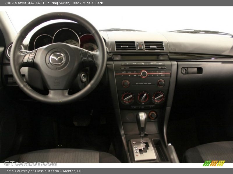 Black Mica / Black 2009 Mazda MAZDA3 i Touring Sedan