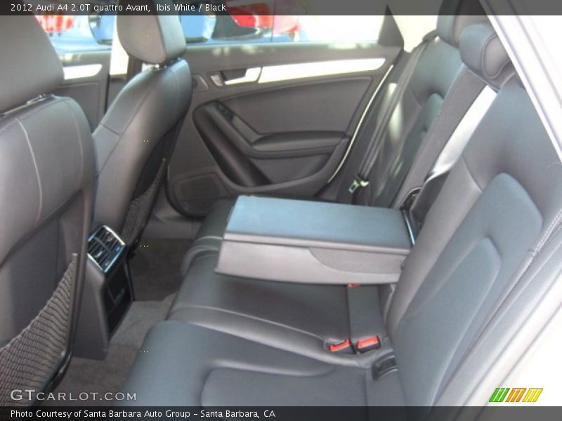 Ibis White / Black 2012 Audi A4 2.0T quattro Avant