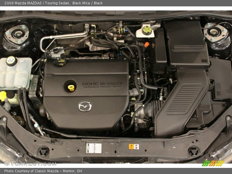 Black Mica / Black 2009 Mazda MAZDA3 i Touring Sedan