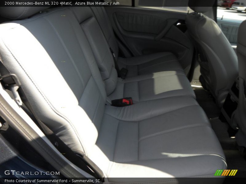 Azure Blue Metallic / Ash 2000 Mercedes-Benz ML 320 4Matic
