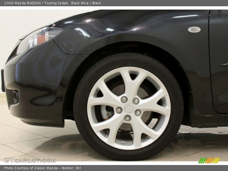 Black Mica / Black 2009 Mazda MAZDA3 i Touring Sedan