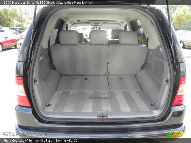 Azure Blue Metallic / Ash 2000 Mercedes-Benz ML 320 4Matic