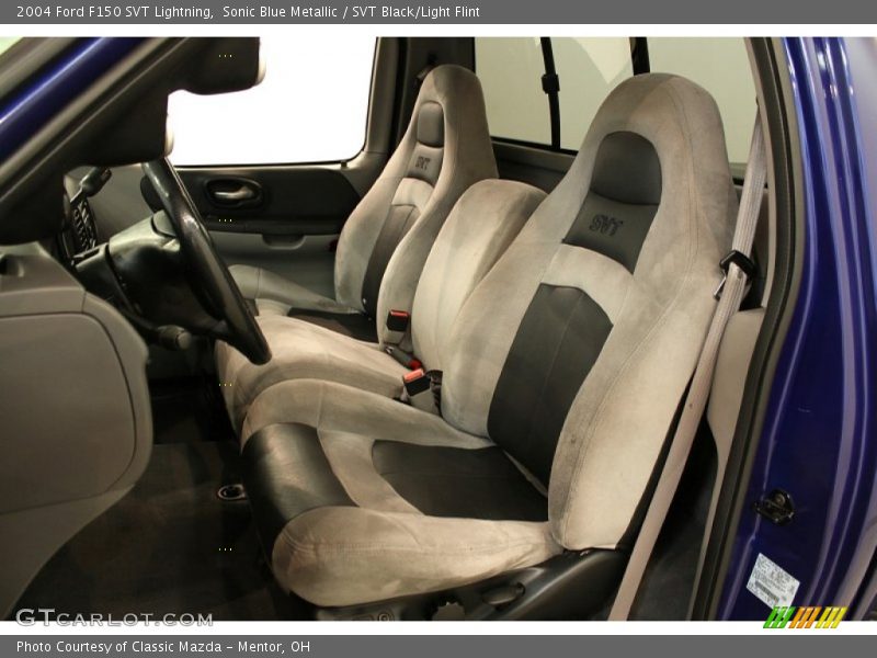  2004 F150 SVT Lightning SVT Black/Light Flint Interior
