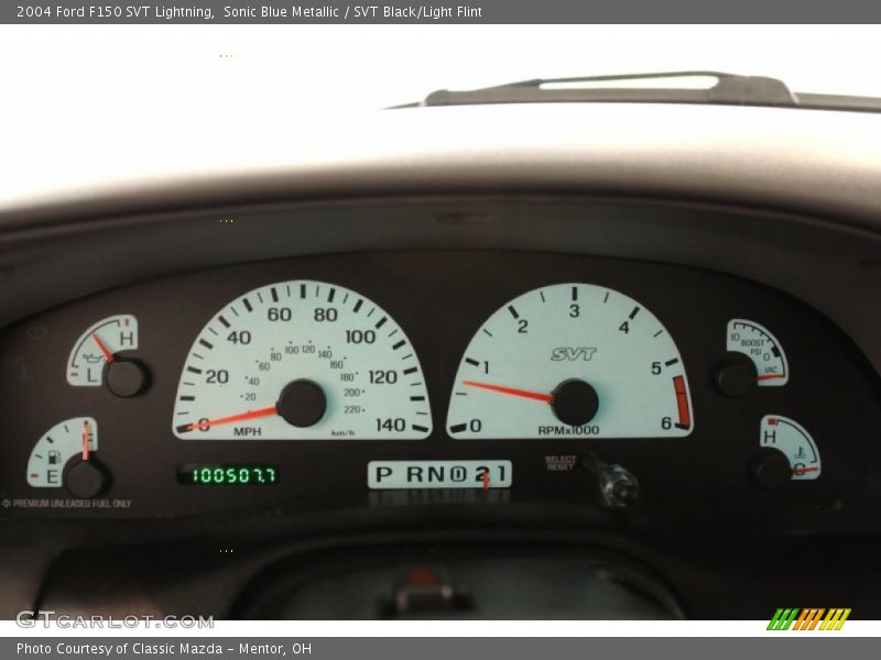  2004 F150 SVT Lightning SVT Lightning Gauges