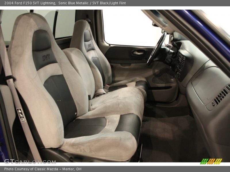  2004 F150 SVT Lightning SVT Black/Light Flint Interior