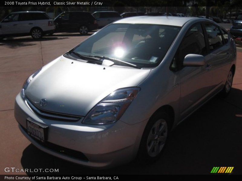 Classic Silver Metallic / Gray 2008 Toyota Prius Hybrid