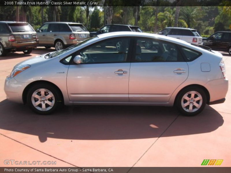 Classic Silver Metallic / Gray 2008 Toyota Prius Hybrid