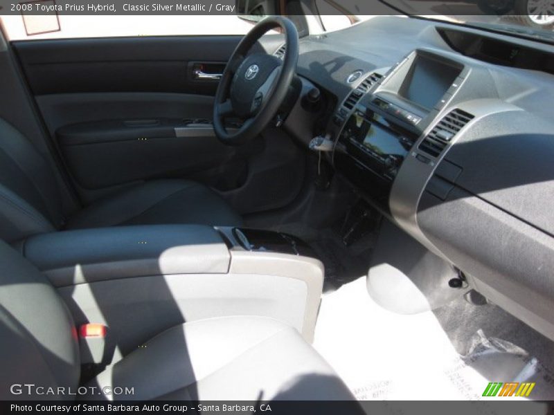 Classic Silver Metallic / Gray 2008 Toyota Prius Hybrid