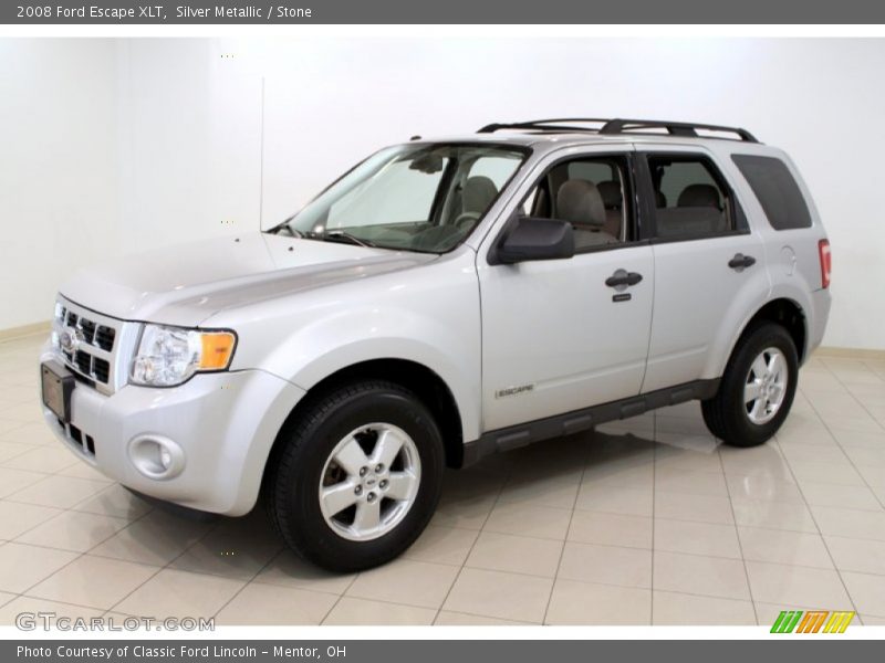 Silver Metallic / Stone 2008 Ford Escape XLT