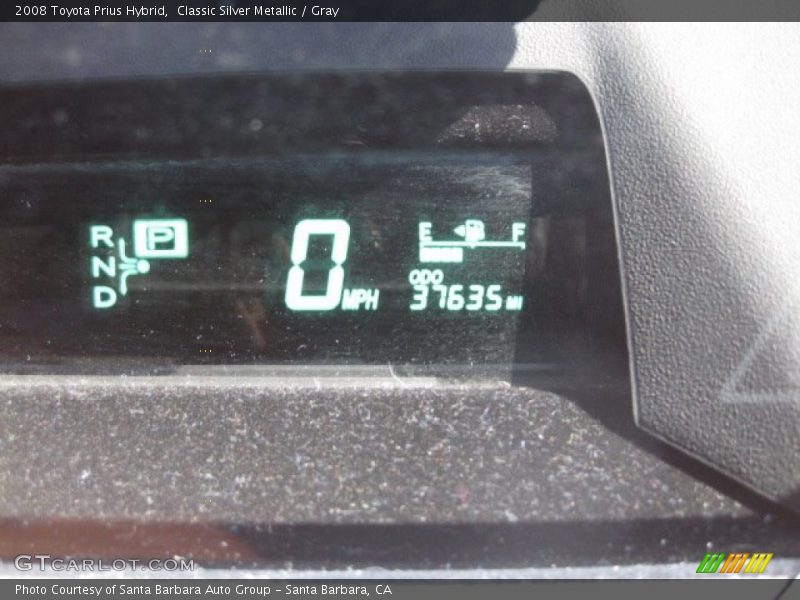 Classic Silver Metallic / Gray 2008 Toyota Prius Hybrid