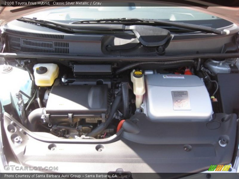 Classic Silver Metallic / Gray 2008 Toyota Prius Hybrid