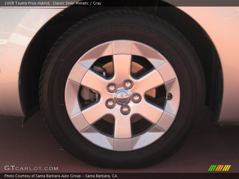 Classic Silver Metallic / Gray 2008 Toyota Prius Hybrid