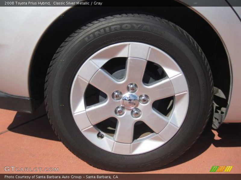 Classic Silver Metallic / Gray 2008 Toyota Prius Hybrid