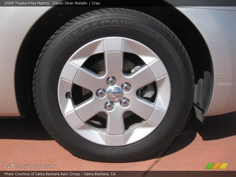 Classic Silver Metallic / Gray 2008 Toyota Prius Hybrid