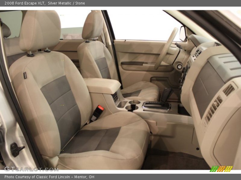 Silver Metallic / Stone 2008 Ford Escape XLT