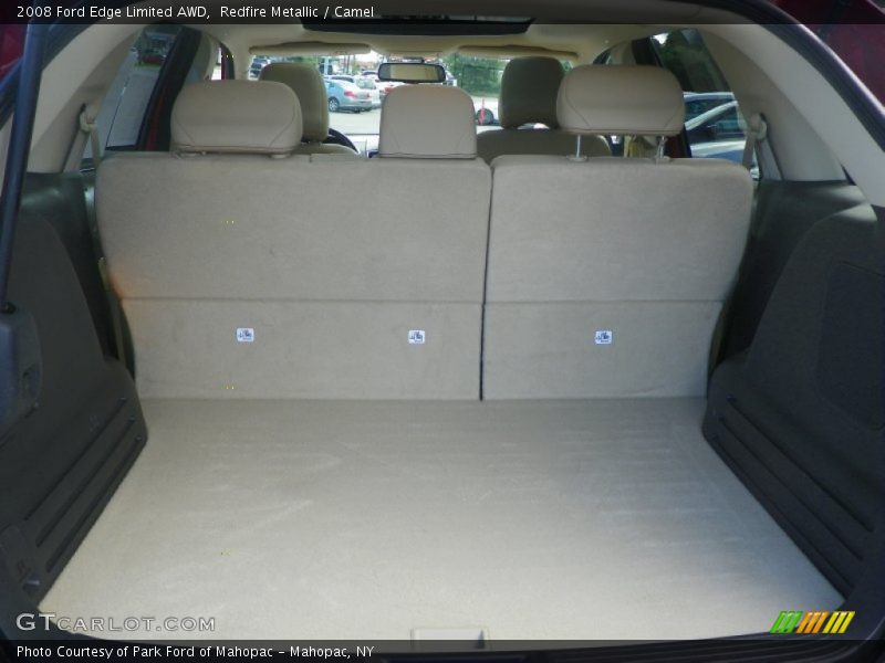 Redfire Metallic / Camel 2008 Ford Edge Limited AWD