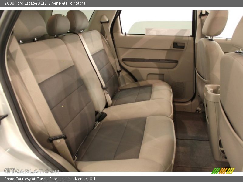 Silver Metallic / Stone 2008 Ford Escape XLT