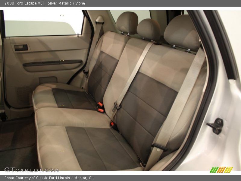 Silver Metallic / Stone 2008 Ford Escape XLT